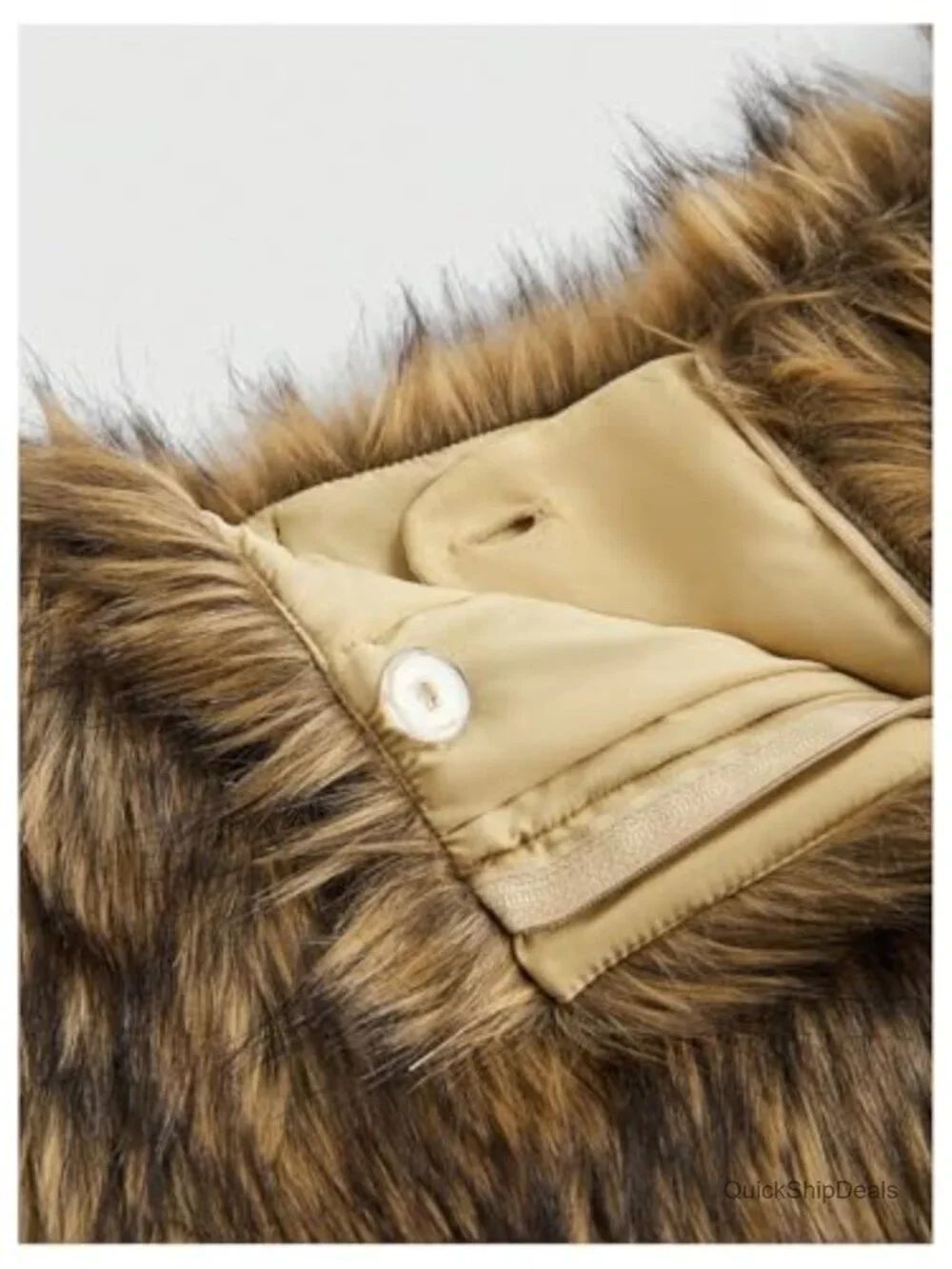 Faux Fur Skorts Low Rise Mini Shorts with Zipper Y2K Summer Concert Outfit